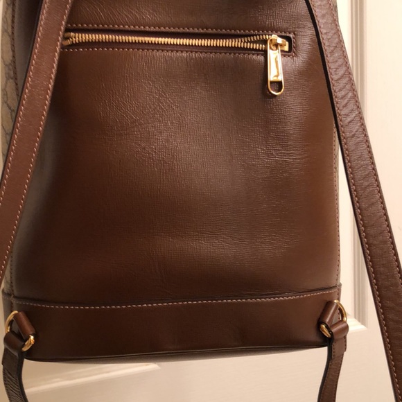 Gucci Horsebit 1955 Backpack GG Coated - Picture 9 of 11
